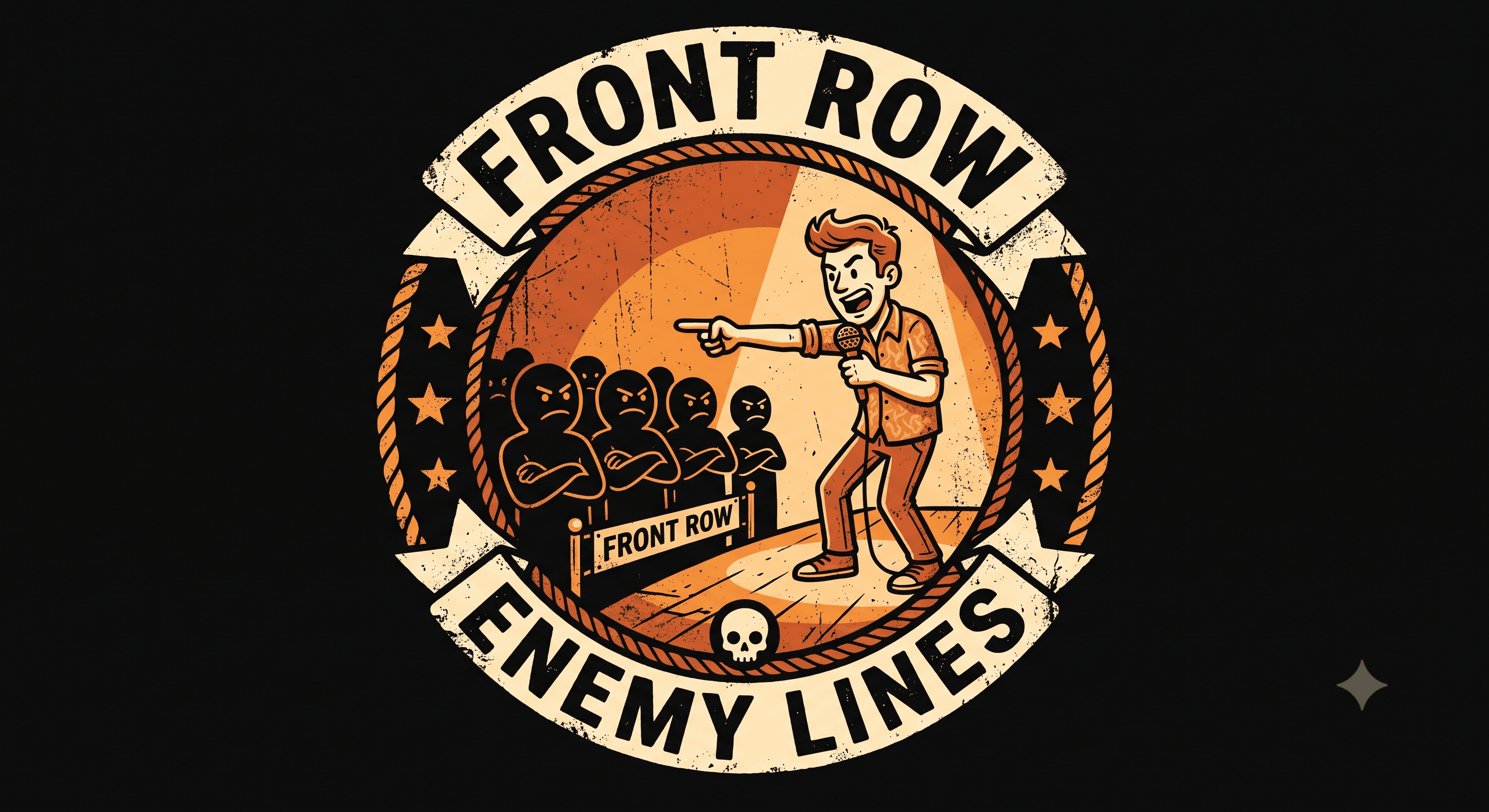 Front Row Enemy Lines — Design (real)